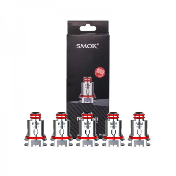 Résistances Mesh 0.4Ω pour RPM 40 (5pcs) - Smoktech