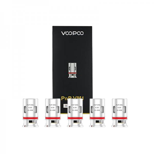 Résistances Mesh PnP VM1 0.3Ω  (5pcs) - Voopoo