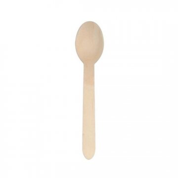 Lot De Cuillères En Bois Jetable (36pcs)