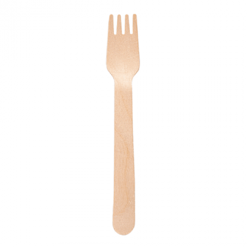 Lot De Fourchettes En Bois Jetable (36pcs)