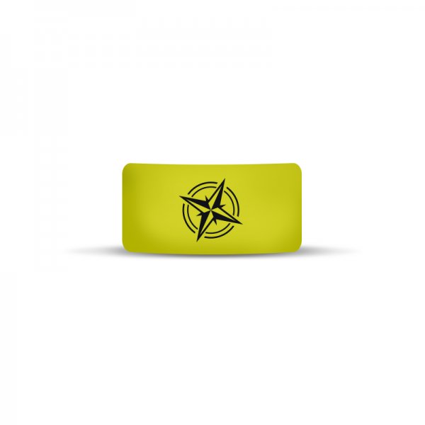 Vape Band Green Logo Compass 22 to 26mm
