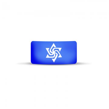 Vape Band Bleue Logo Etoile 22 à 26mm