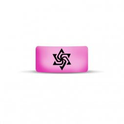 Vape Band Pink Star Logo 22 to 26mm