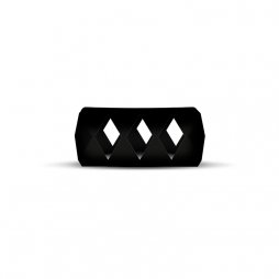 Vape Band Black Bubble Diamond 24 to 28mm