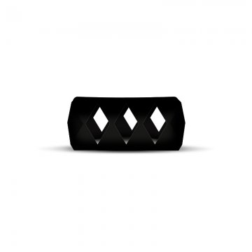 Vape Band Black Bubble Diamond 24 to 28mm