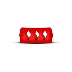 Vape Band Rouge Bubble Losange 24 à 28mm