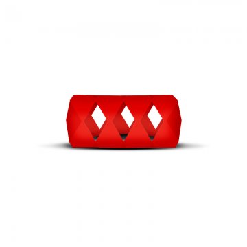 Vape Band Red Bubble Diamond 24 to 28mm