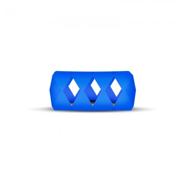 Vape Band Blue Bubble Diamond 24 to 28mm