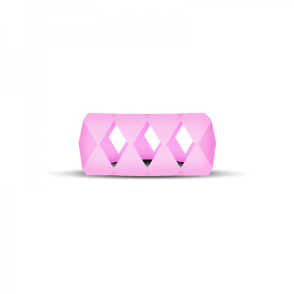 Vape Band Rose Bubble Losange 24 à 28mm