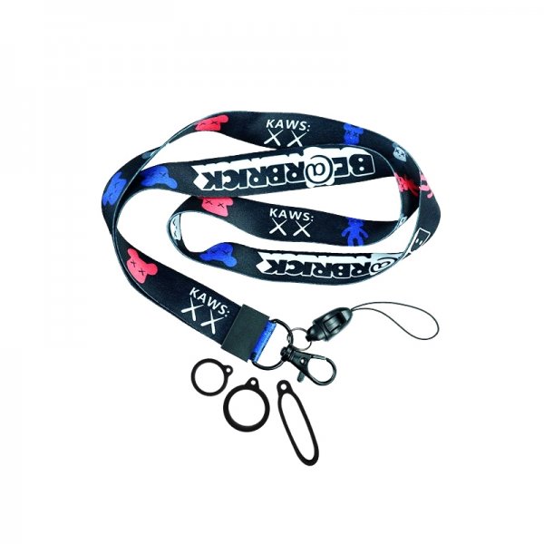 Lanyard Flat Coloured Bears (1pc)