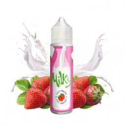 Lait Fraise 0mg 50ml Milky by Le Coq Qui Vape