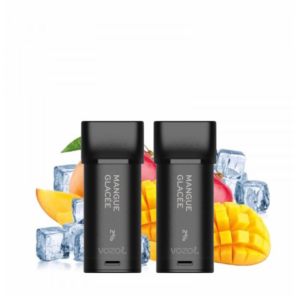 Cartridge Switch 600 2ml Mangue Glacée (2pcs) - Vozol