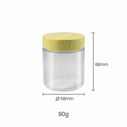 Boîte en verre (80g)