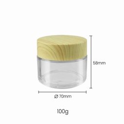 Boîte en verre (100g)