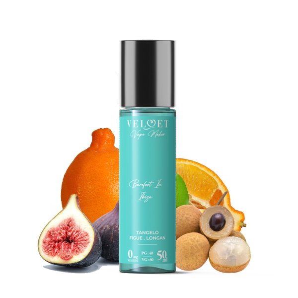 Barefoot In Ibiza 0mg 50ml - Velvet by Vape Maker