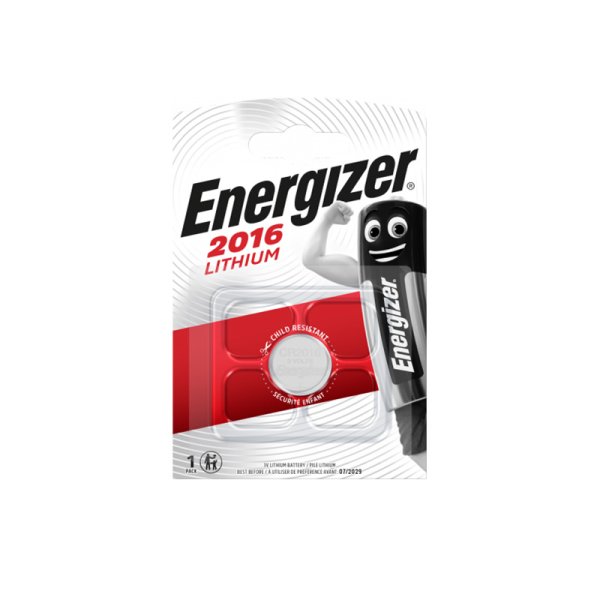 Piles Lithium 3V 2016 - Energizer (1pc)