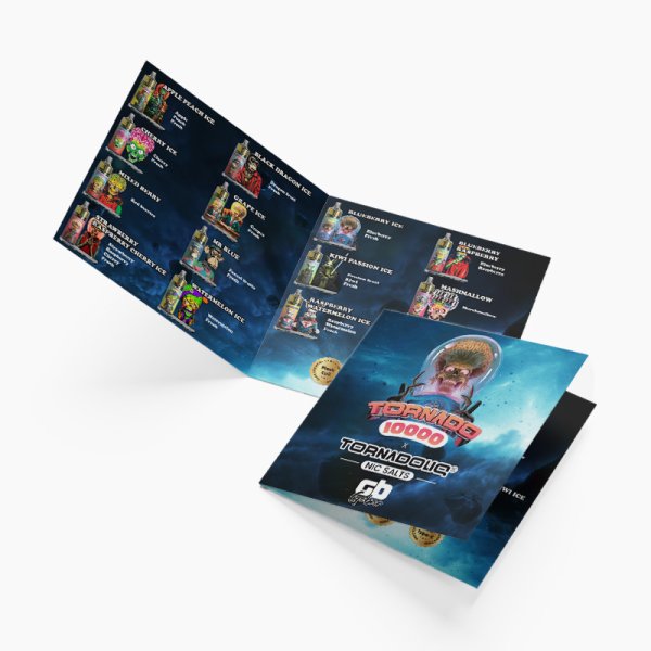 [PLV] Carte des Saveurs (1pc) - Tornado 10000