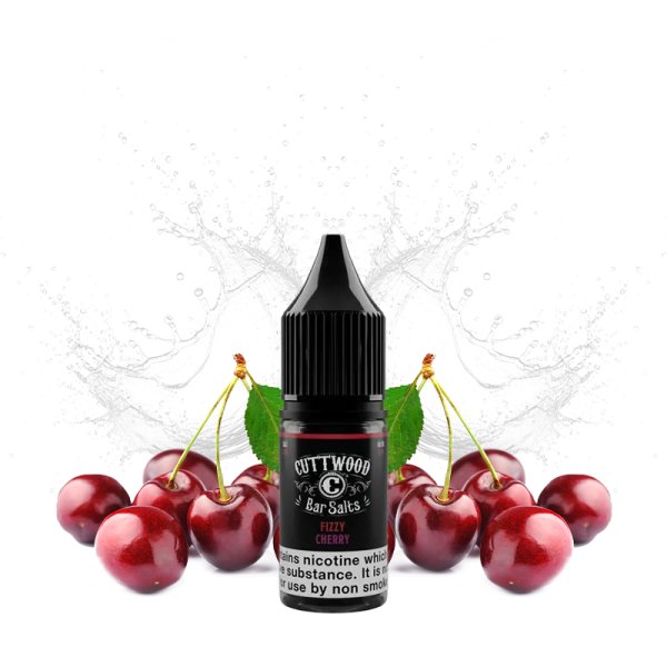 Fizzy Cherry Nic Salts 10ml - Bar Salts by Cuttwood
