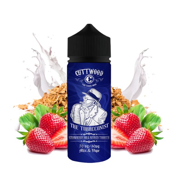 [Destockage] Strawberry Milk Infused Tobacco 0mg 100ml - Cuttwood The Tobacconist
