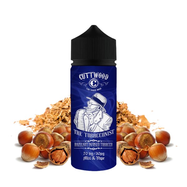 [Destockage] Hazelnut Infused Tobacco 0mg 100ml - Cuttwood The Tobacconist