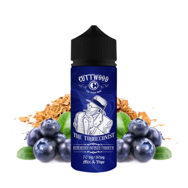 [Destockage] Blueberry Infused Tobacco 0mg 100ml - Cuttwood The Tobacconist