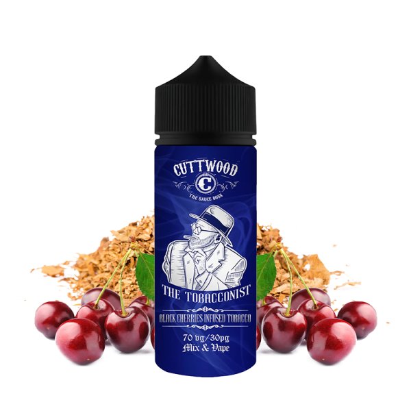 [Destockage] Black Cherry Infused Tobacco 0mg 100ml - Cuttwood The Tobacconist