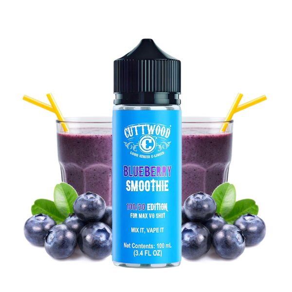 [Destockage] Blueberry Smoothie 0mg 100ml - Cuttwood Lush Series