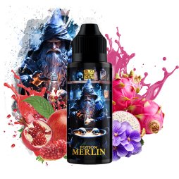 Potion Merlin (Violette/Fruit du dragon/Grenade/Limonade) 0mg 100ml - Tribal Force