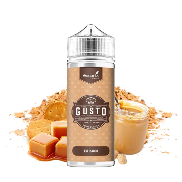 Tri-Bacco 0mg 100ml - Gusto by Omerta Liquids