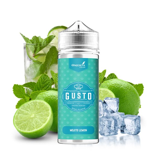 Mojito Lemon 0mg 100ml - Gusto by Omerta Liquids