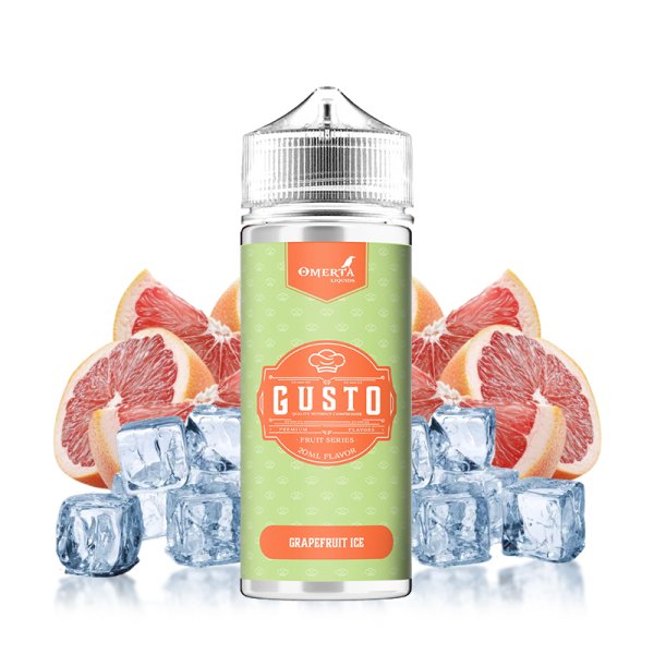 Grapefruit Ice 0mg 100ml - Gusto by Omerta Liquids