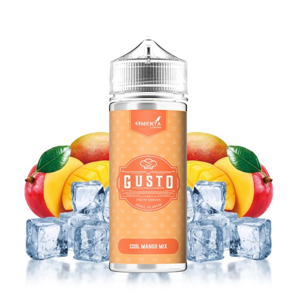 Cool Mango Mix 0mg 100ml - Gusto by Omerta Liquids