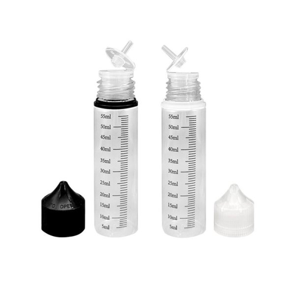 Graduated bottle easy opening 60ml