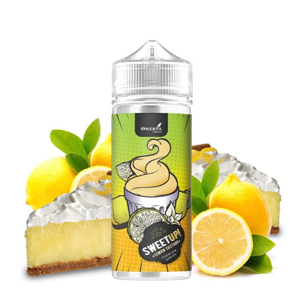 Lemon Custard 0mg 100ml - SweetUp by Omerta Liquids