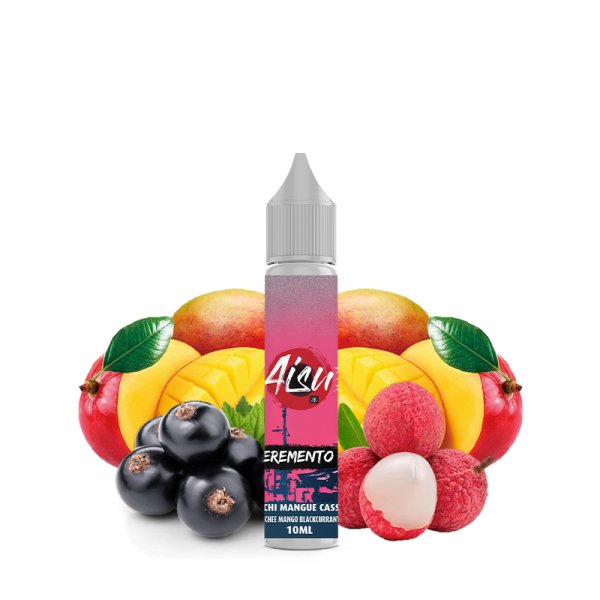 Litchi Mangue Cassis Nic salts 10ml - Aisu Eremento