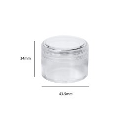 Pot En Plastique Transparent - 30gr