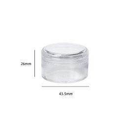 Clear Plastic Jar - 30gr