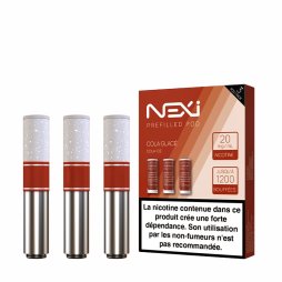 Pre-filled Cartridges Nexi One Framboise Litchi Glacés 20mg 1.2ml (3pcs) - Aspire