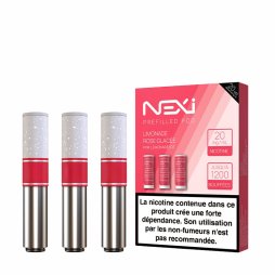 Pre-filled Cartridges Nexi One Limonade Rose Glacée 20mg 1.2ml (3pcs) - Aspire
