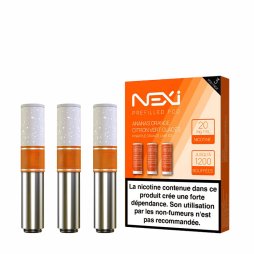 Cartouches Pré-remplies Nexi One Ananas Orange Citron Glacés 20mg 1.2ml (3pcs) - Aspire