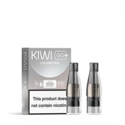 Cartouches Pré-remplies Kiwi Go+ 0mg (2pcs) - Kiwi Vapor