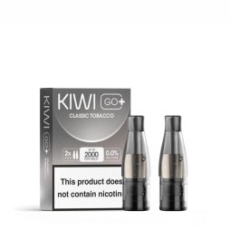 Pre-filled Cartridges Kiwi Go+ 0mg (2pcs) - Kiwi Vapor