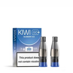 Pre-filled Cartridges Kiwi Go+ 0mg (2pcs) - Kiwi Vapor