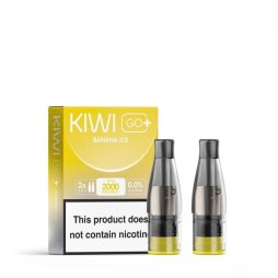 Pre-filled Cartridges Kiwi Go+ 0mg (2pcs) - Kiwi Vapor