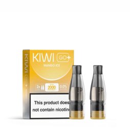 Pre-filled Cartridges Kiwi Go+ 0mg (2pcs) - Kiwi Vapor