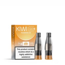 Pre-filled Cartridges Kiwi Go+ 0mg (2pcs) - Kiwi Vapor