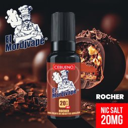 El Mordjvape Rocher Nic Salt 20mg 10ml - Cebueno