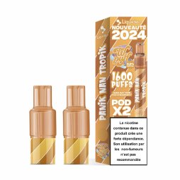 Cartouches Pré-Remplies 17mg (2pcs) - Wpuff 2.0 by Liquideo