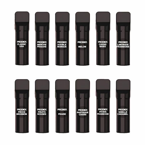 [Destock] Pre-filled Cartridges Prodigy 20mg (2pcs) - Vape Maker