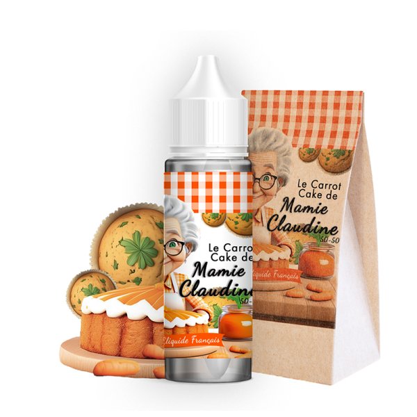 Mamie Claudine 0mg 50ml - Les Douceurs de Mamie by Fifty Vape